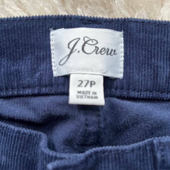 J.Crew Vintage Straight Corduroy Pants – Navy – 27P – Excellent Condition - Picture 4 of 5